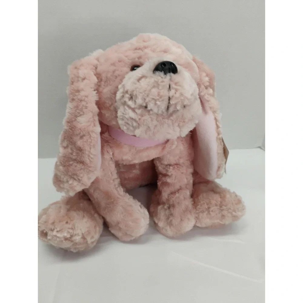 2000 Toys R Us Animal Alley Pink Puppy Dog Plush Stuffed Animal 13